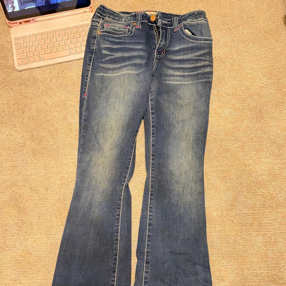 Classic Blue Flare Jeans for Women